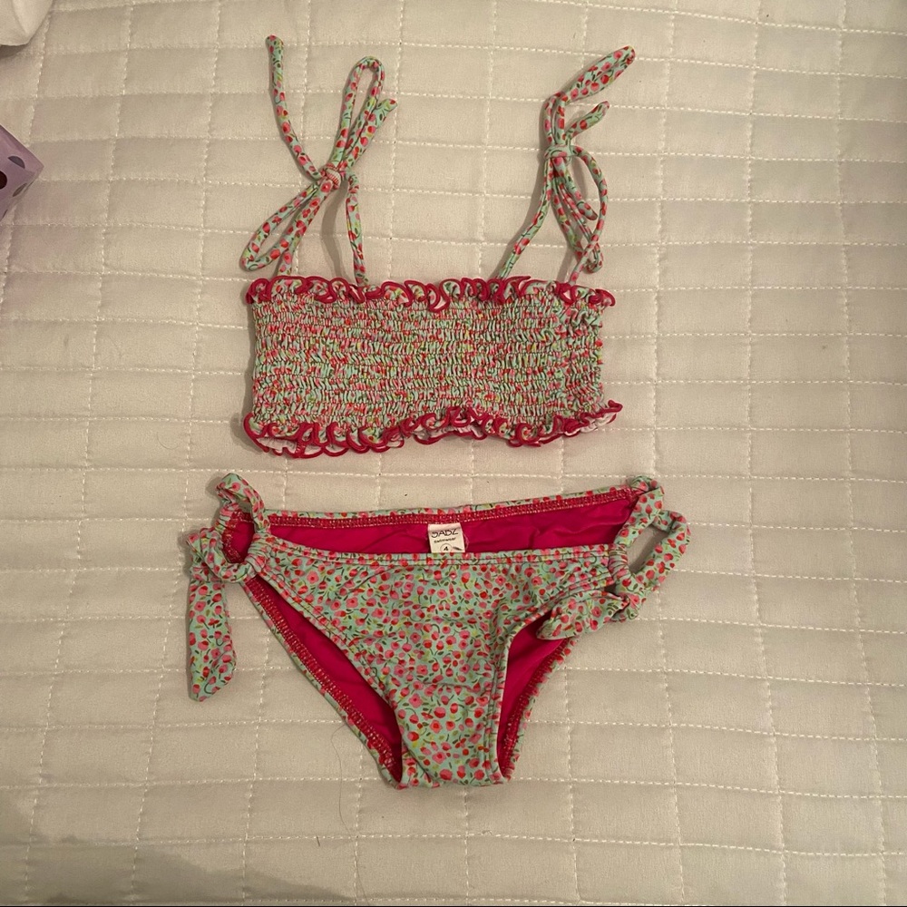 SABZ kids bathing suit two piece bikini